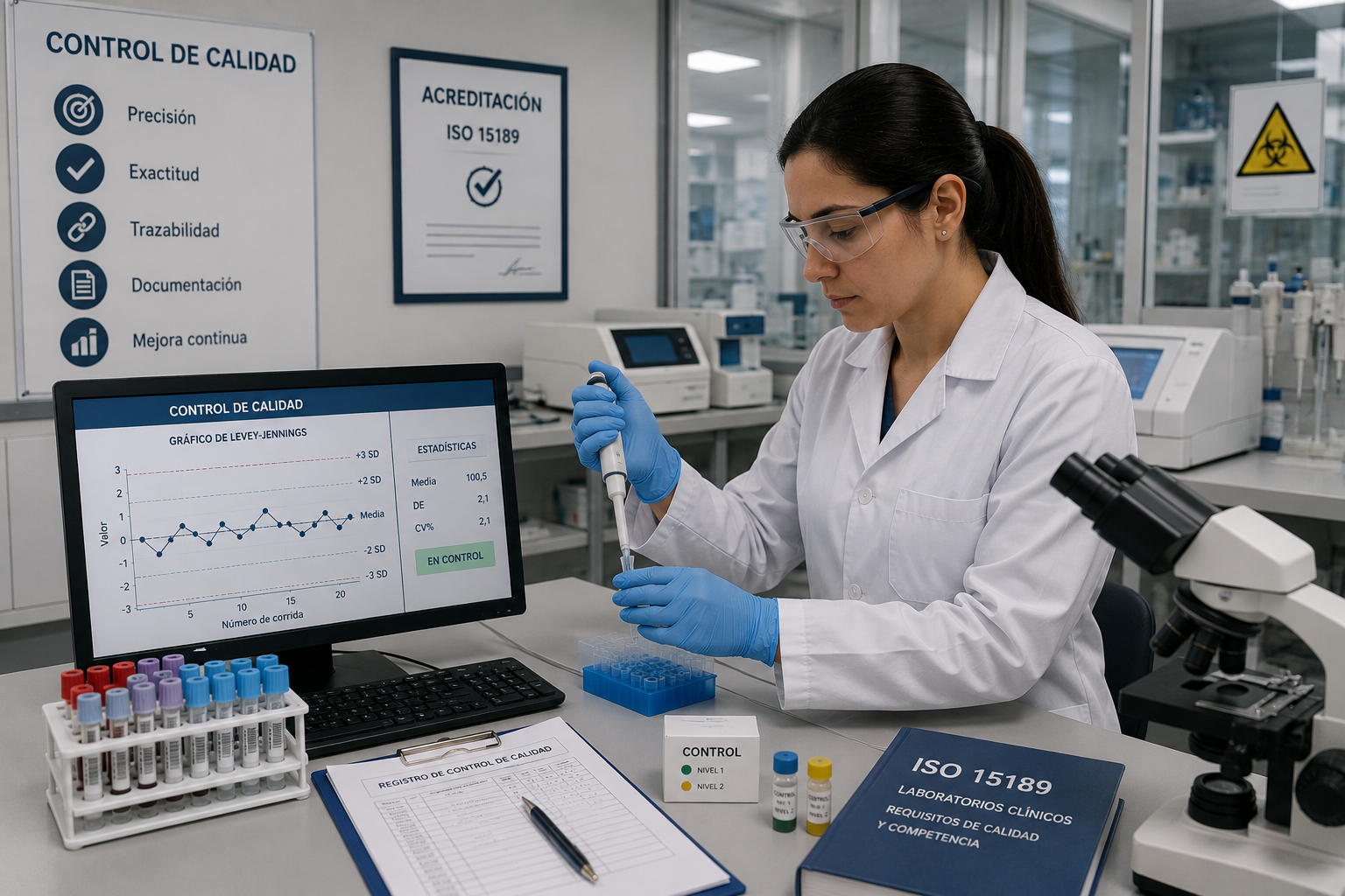 Microcredencial en Control de Calidad y Acreditación de Laboratorios Clínicos