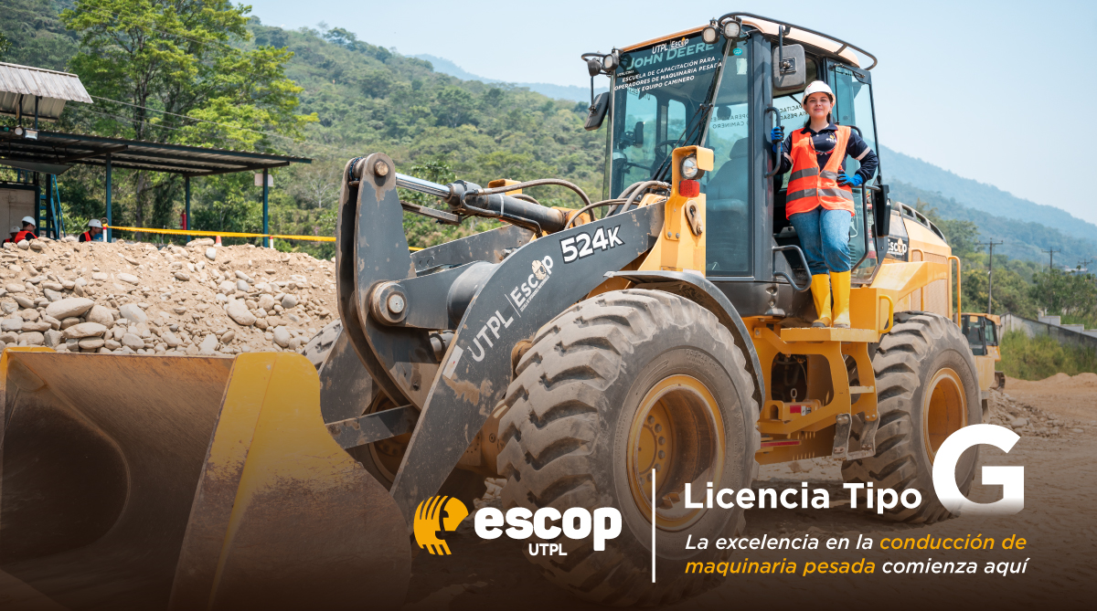 Operadores de Maquinaria Pesada para Licencia Tipo G